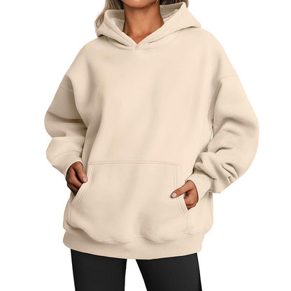 Zanlo Warm long-sleeve hoodie for women – everyday wear